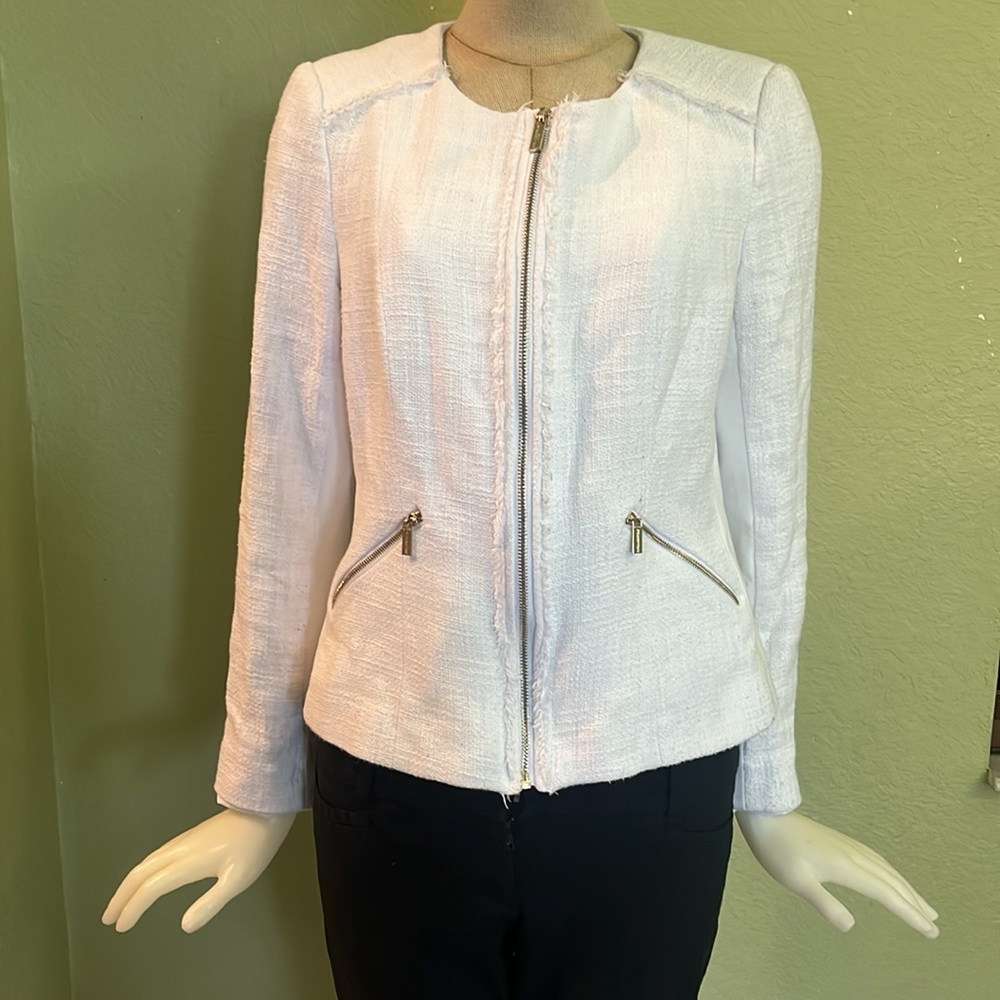 Karl lagerfeld Elegant White Women's Jacket - Picture 2 of 4